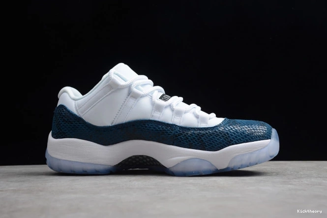 Kicktheory Blue 11 CD6846-102 Navy Low Air Jordan Snakeskin 0725